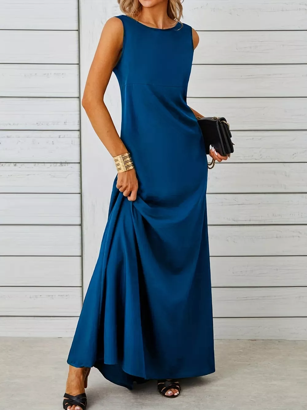 Sleeveless Flowy Maxi Dress, image 23