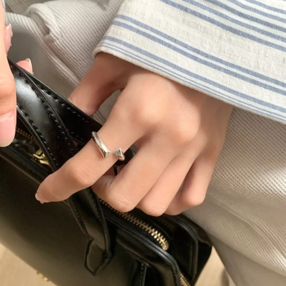 925 Sterling Silver Bypass Ring, image 3