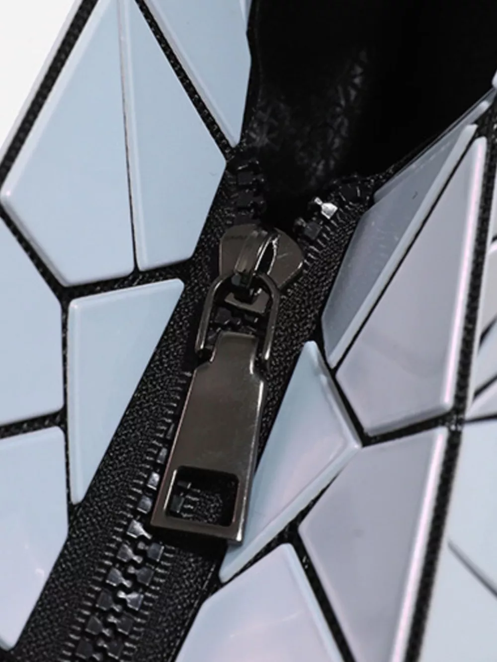 Geometric Prism Iridescent Shoulder Bag, image 8