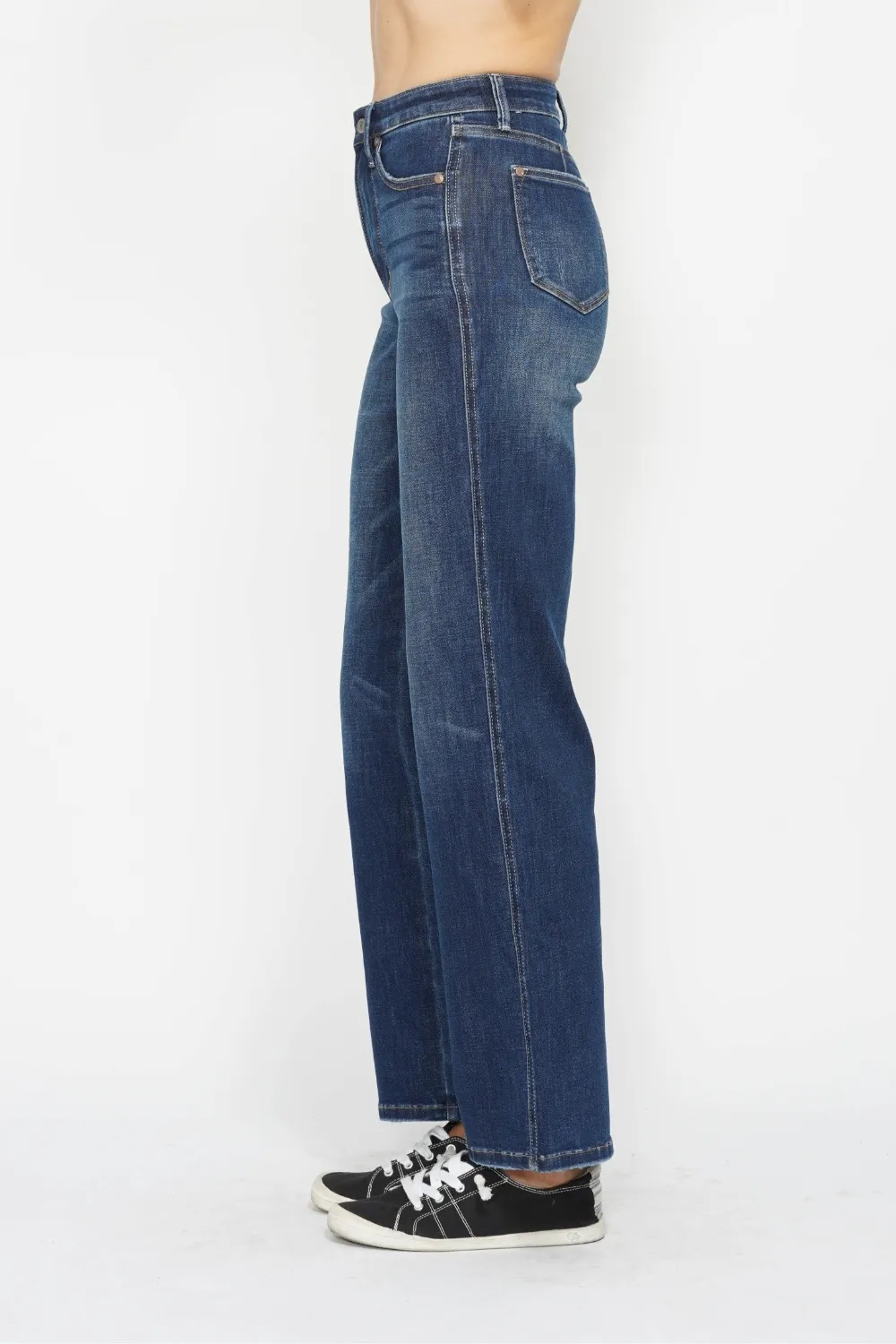 Full Size High Waist Tummy Control Jeans, image 4