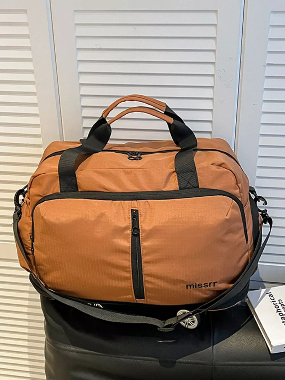 Rolling Nylon Travel Bag, image 3