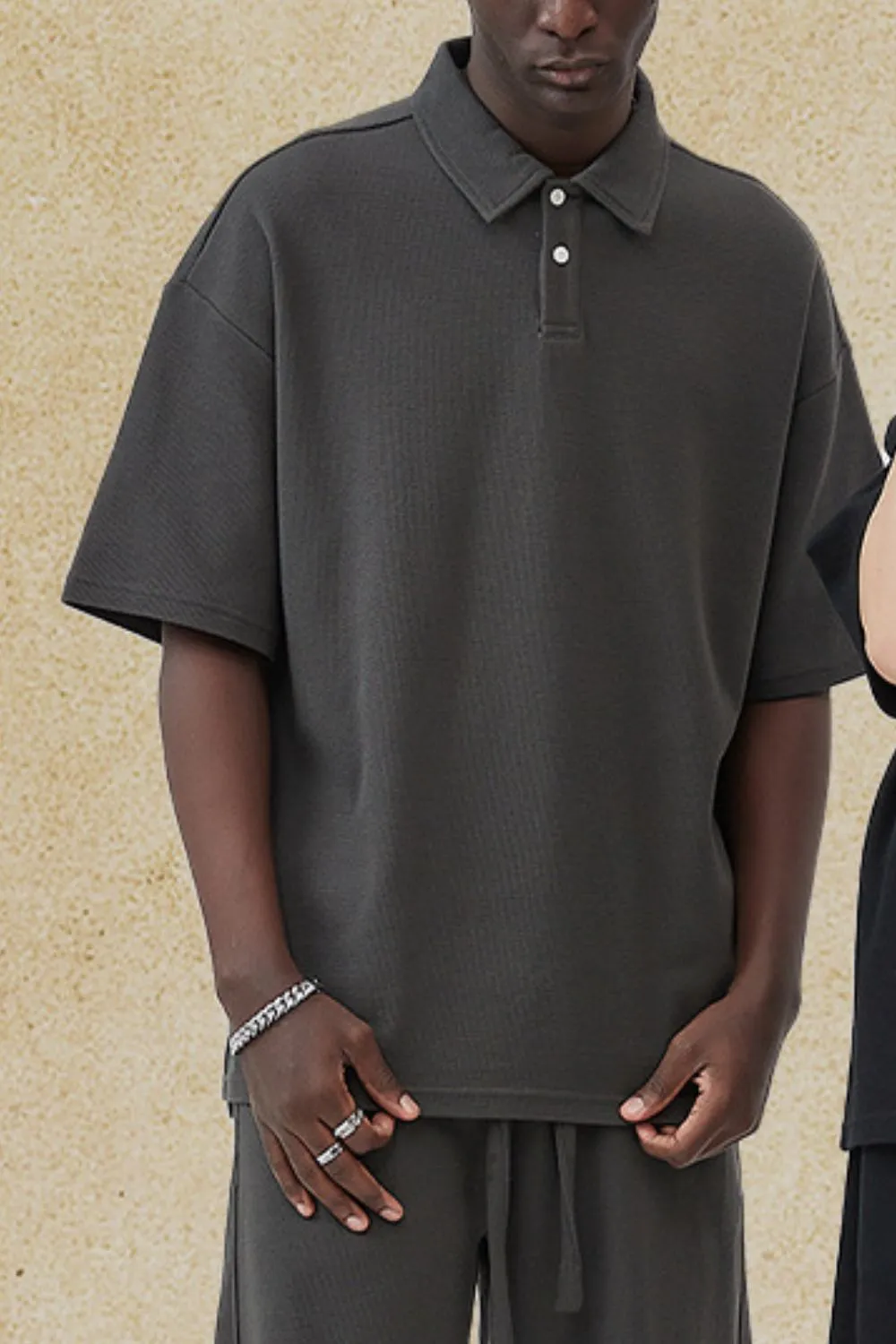 Men's Collared Neck Half Sleeve Polo, image 3