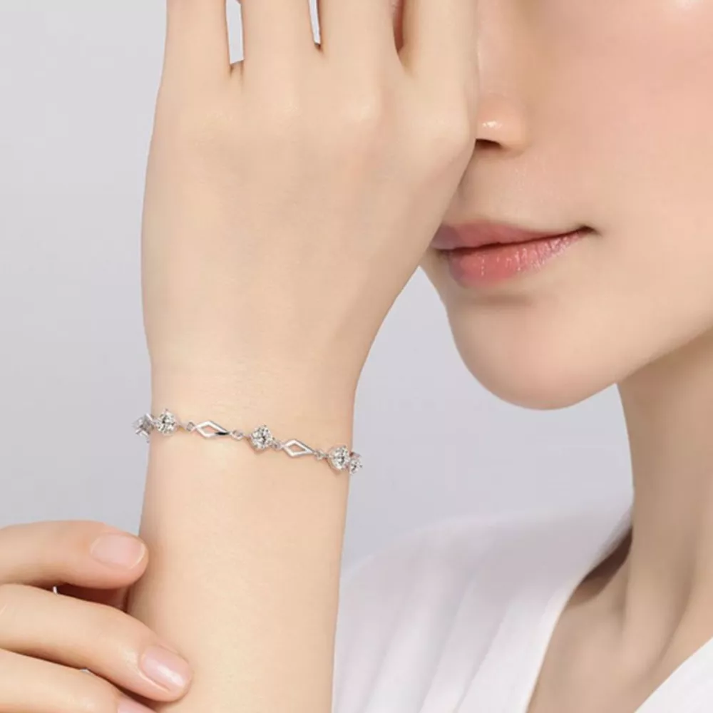 925 Sterling Silver Bracelet, image 7