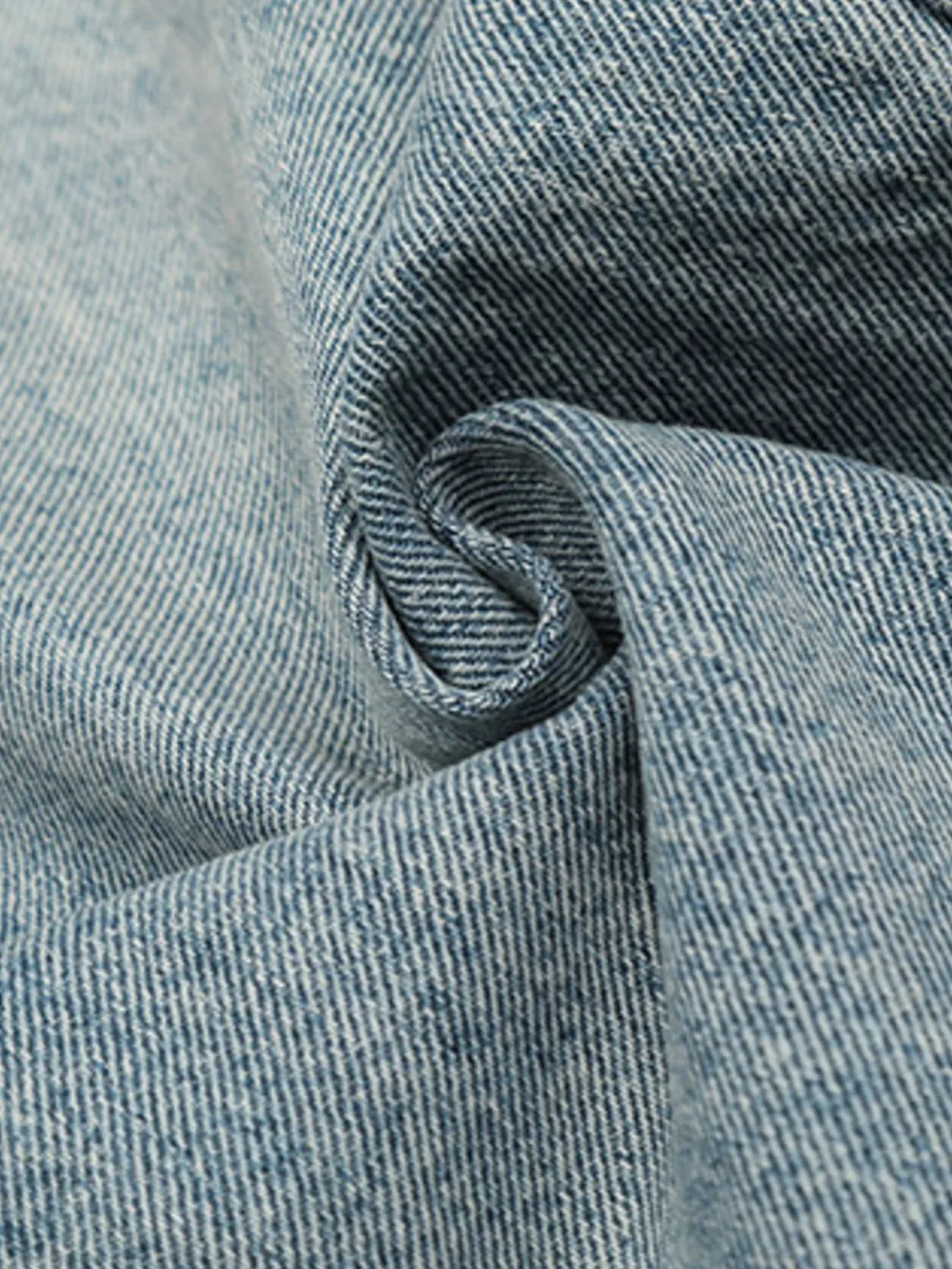 Men's Washed Relaxed Fit Baggy Jeans, image 5