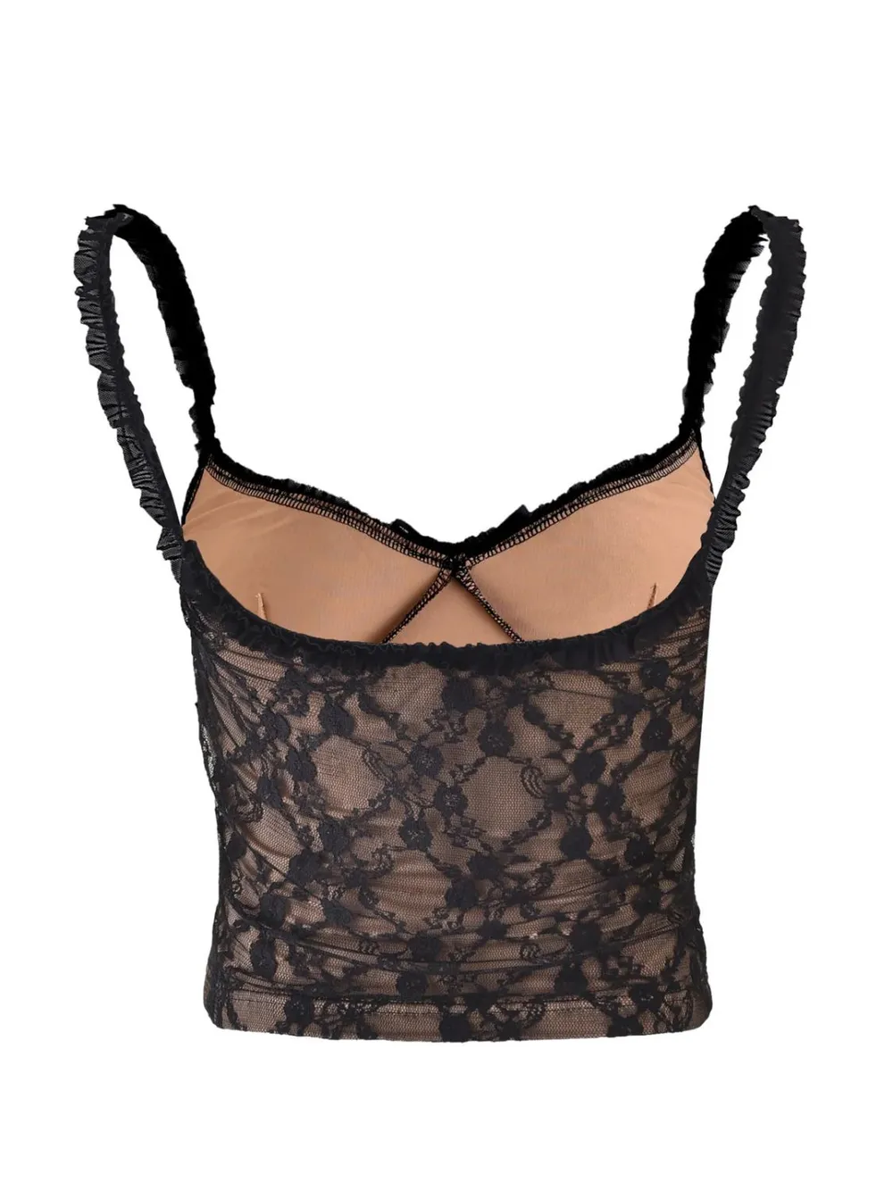 Lace Sweetheart Neck Cami, image 5