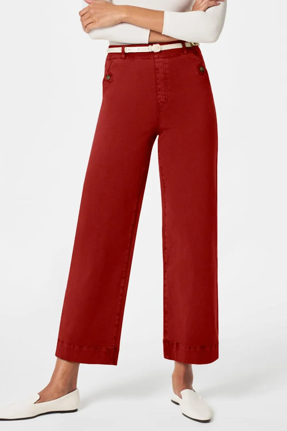 High Waist Jeans with Pockets, image 25