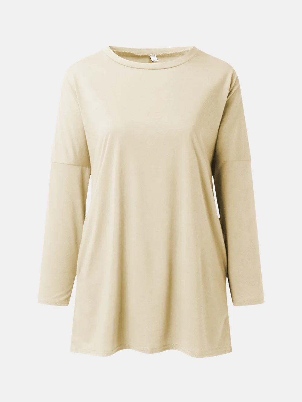 Full Size Round Neck Long Sleeve T-Shirt, image 11