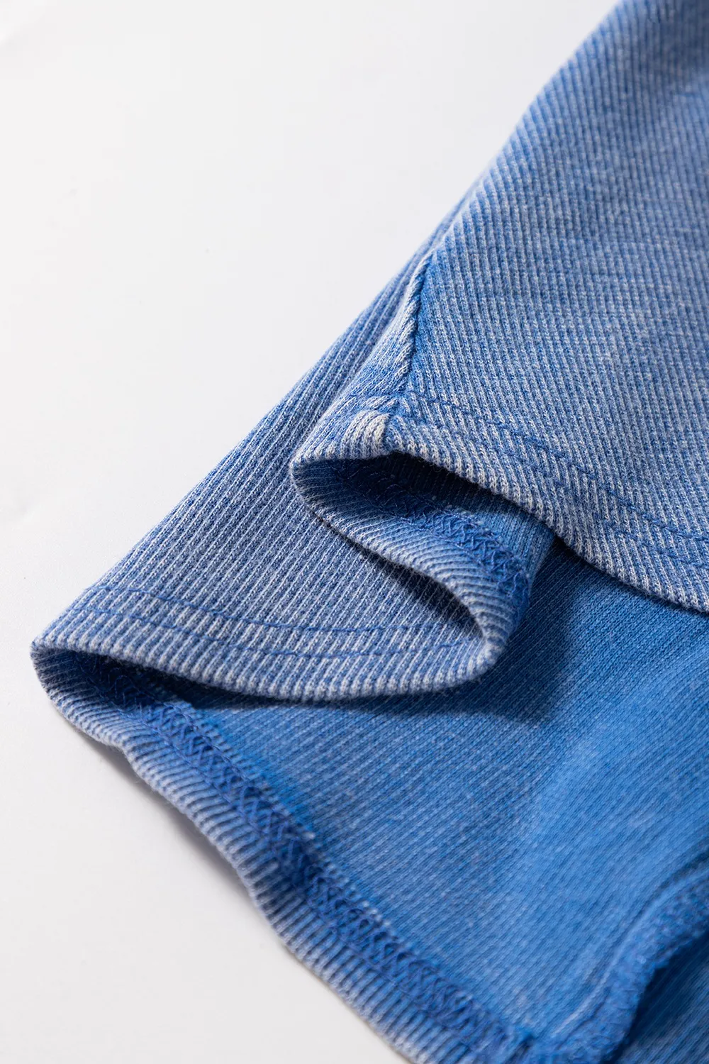 Mineral Wash Ribbed Notch Neck Tank, image 7
