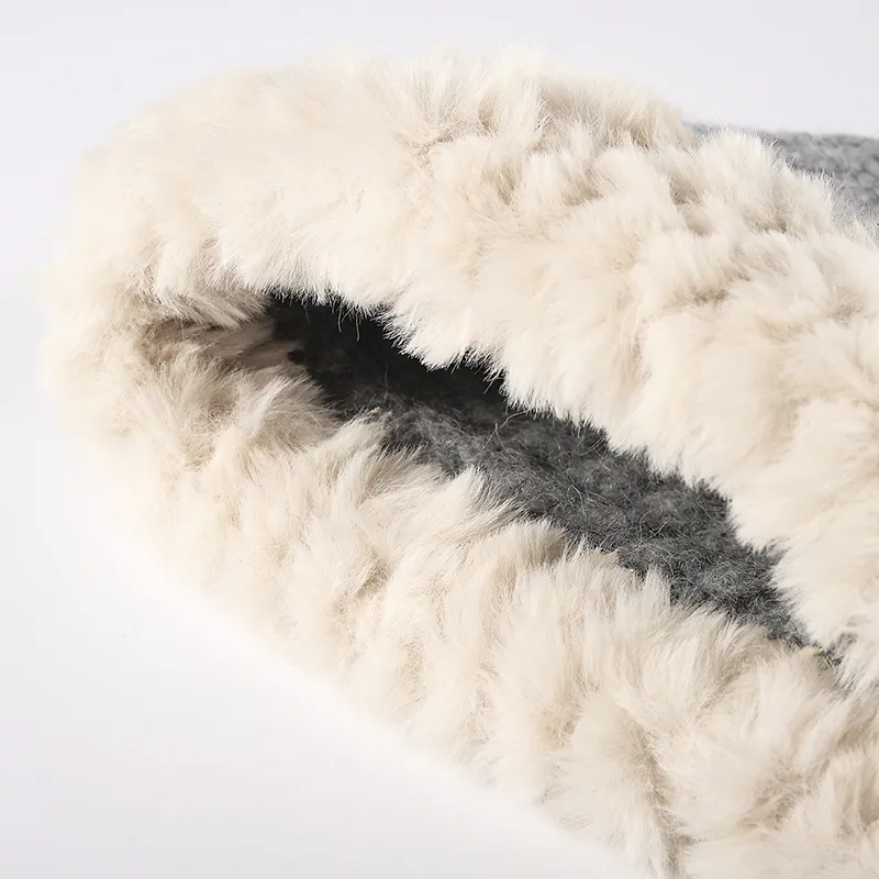 Fuzzy Hem Knit Hat, image 5