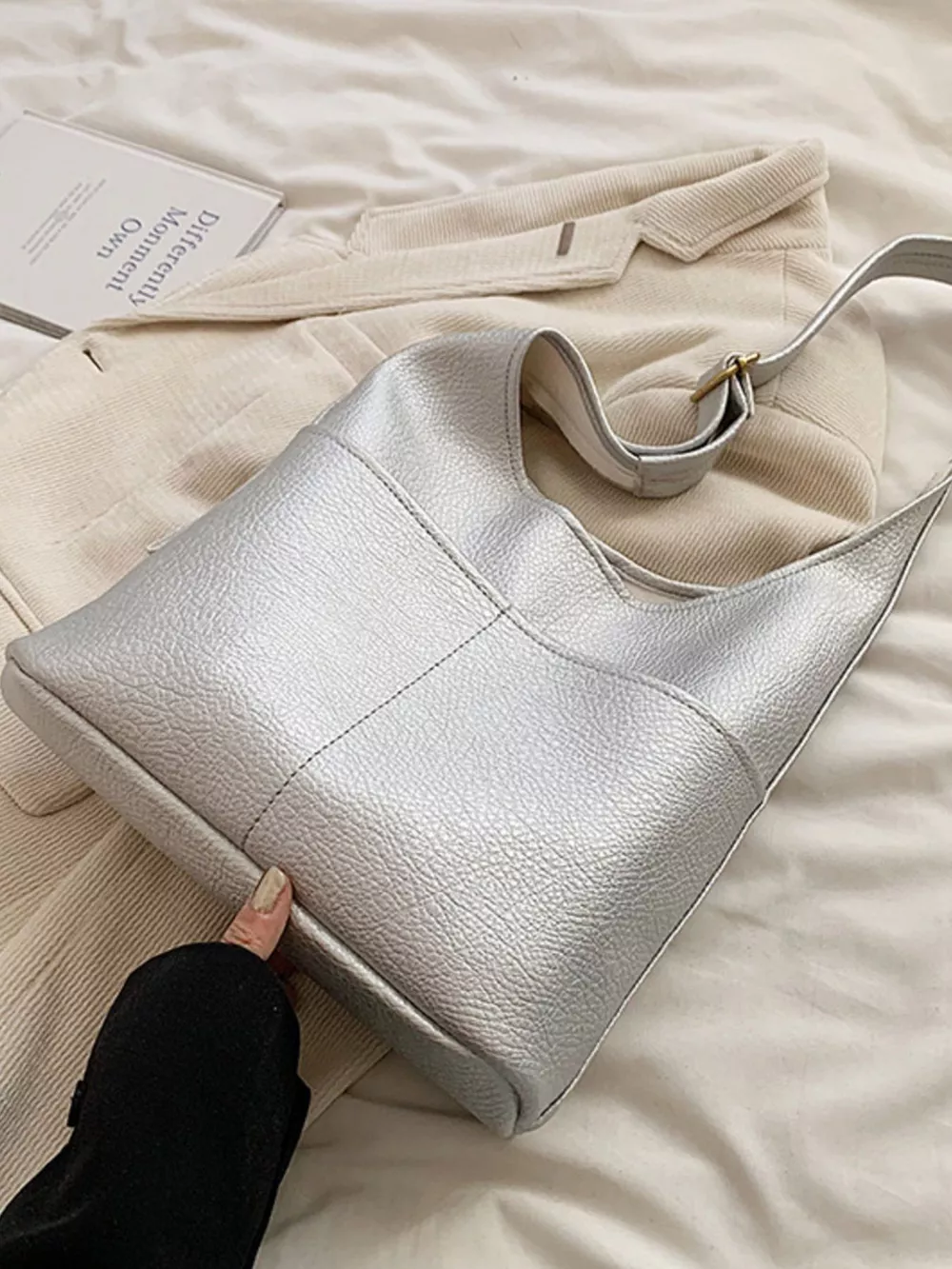 Adjustable Strap Shoulder Bag, image 3