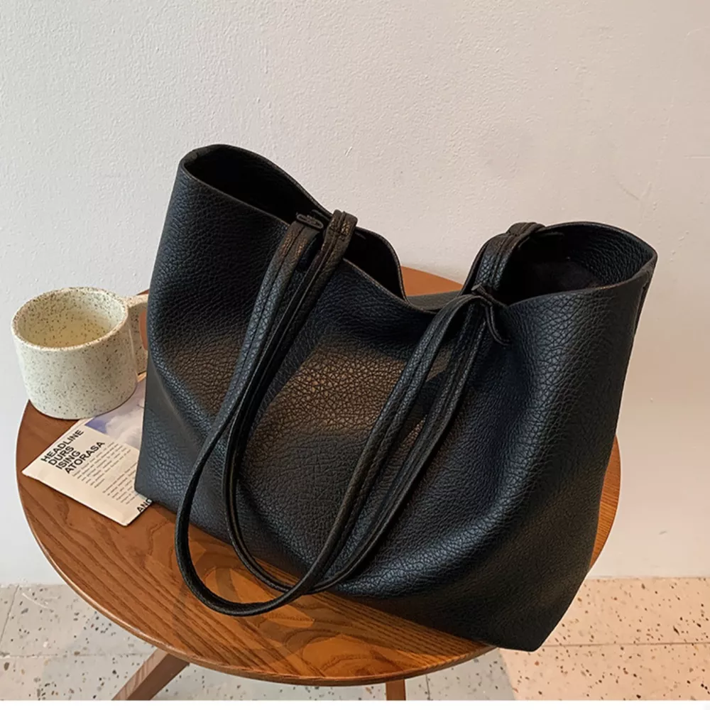 PU Leather Tote Bag, image 7
