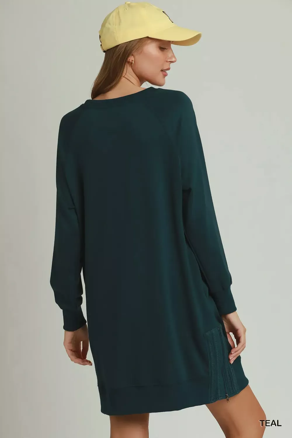 Side Crochet Zipper Detailed Dress, image 3