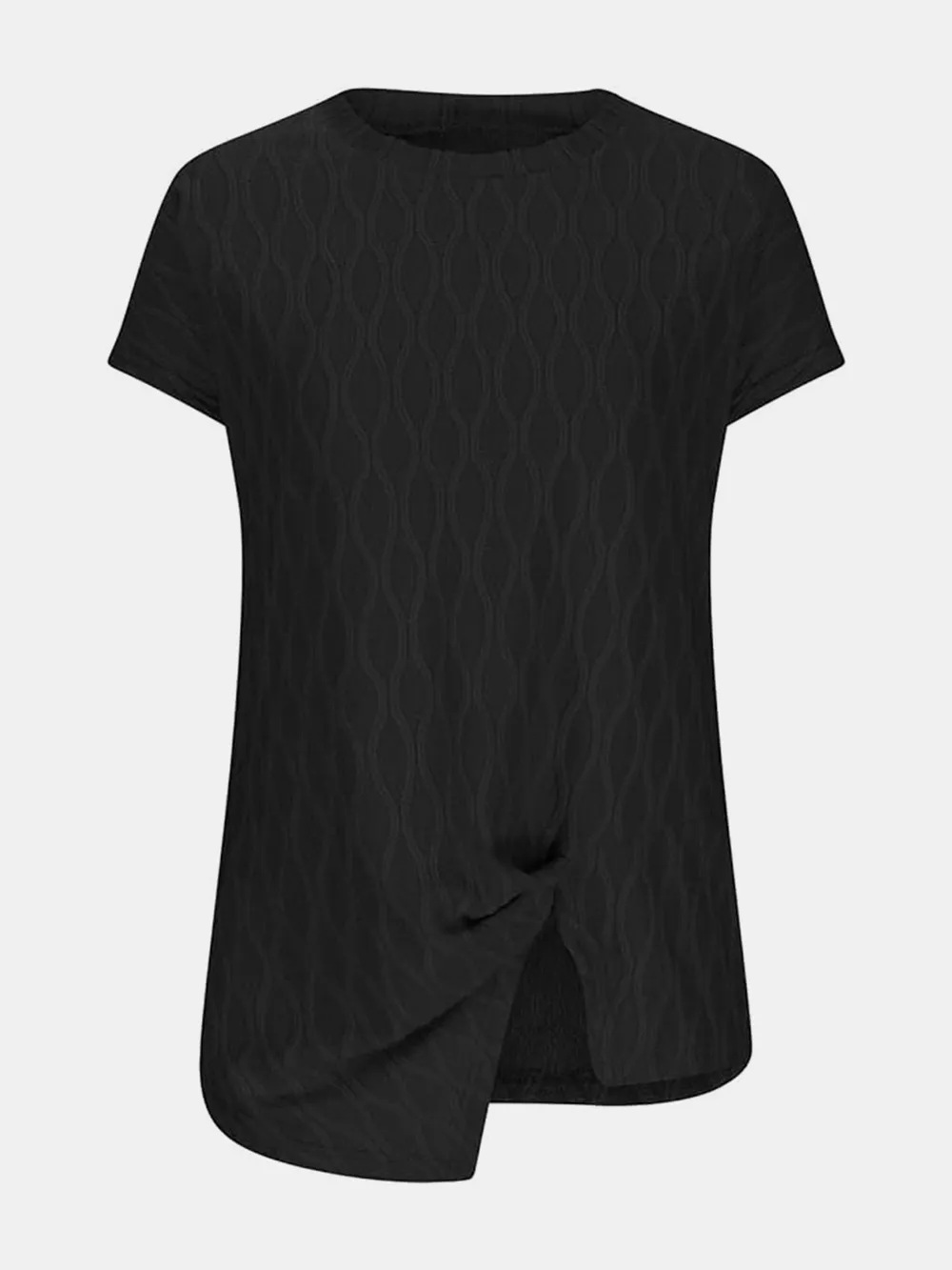 Full Size Round Neck Short Sleeve T-Shirt, image 14