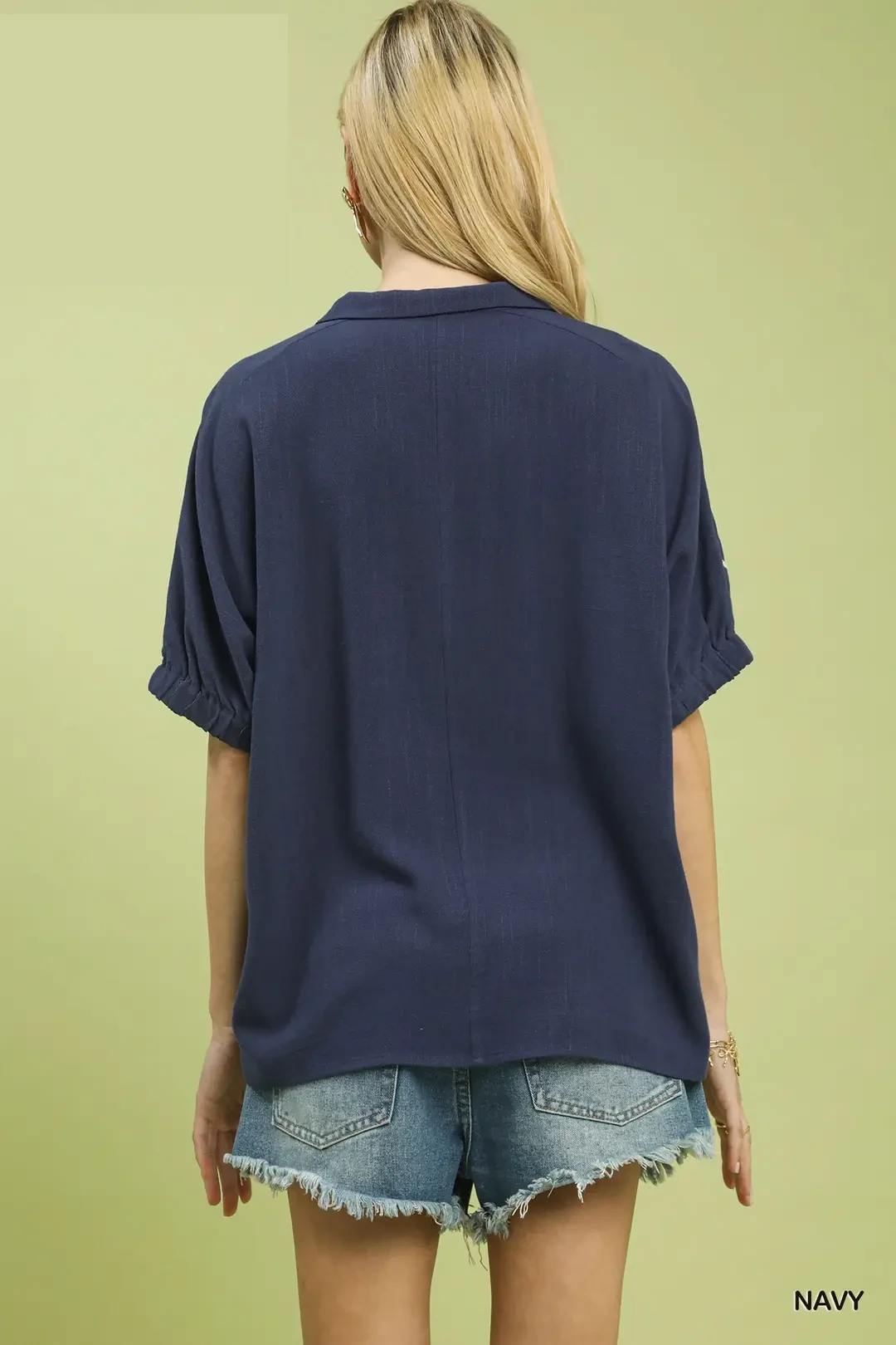 Floral Embroidered Sleeve Blouse, image 3