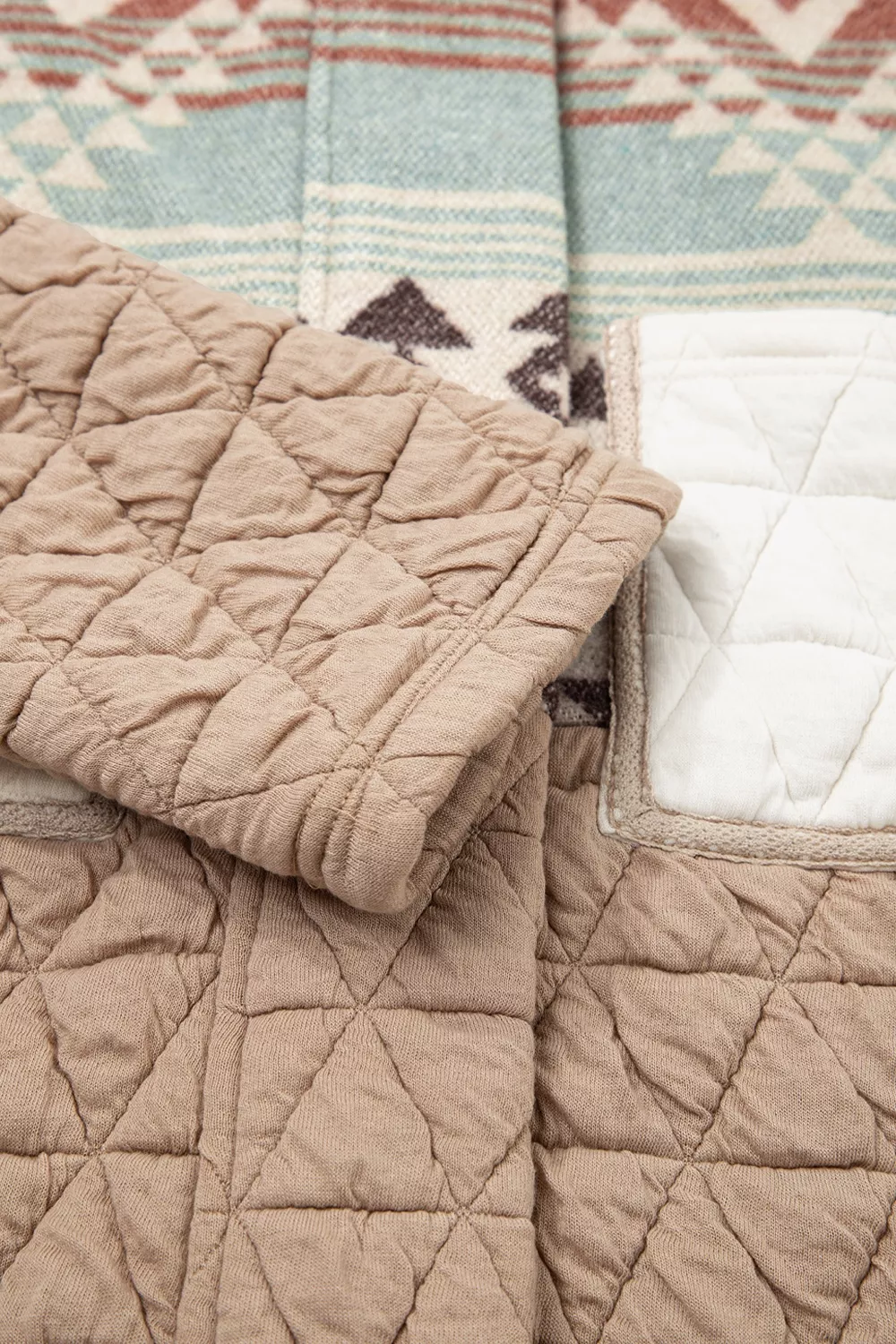 Aztec Quilted Patchwork Western Jacket, image 14