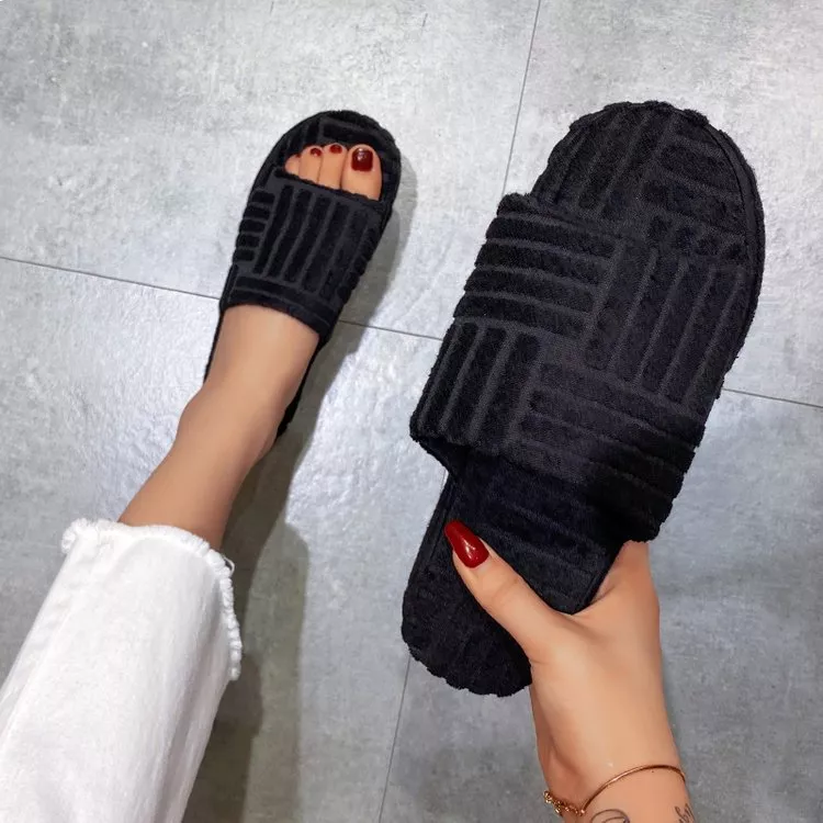 Open-Toe Platform Slippers, image 9