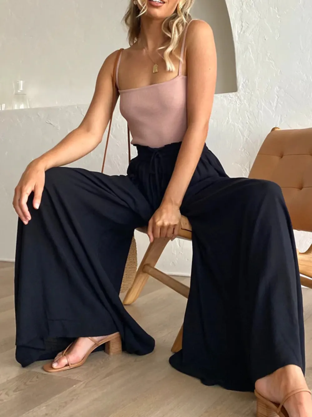 High Waist Wide Leg Pants, image 13