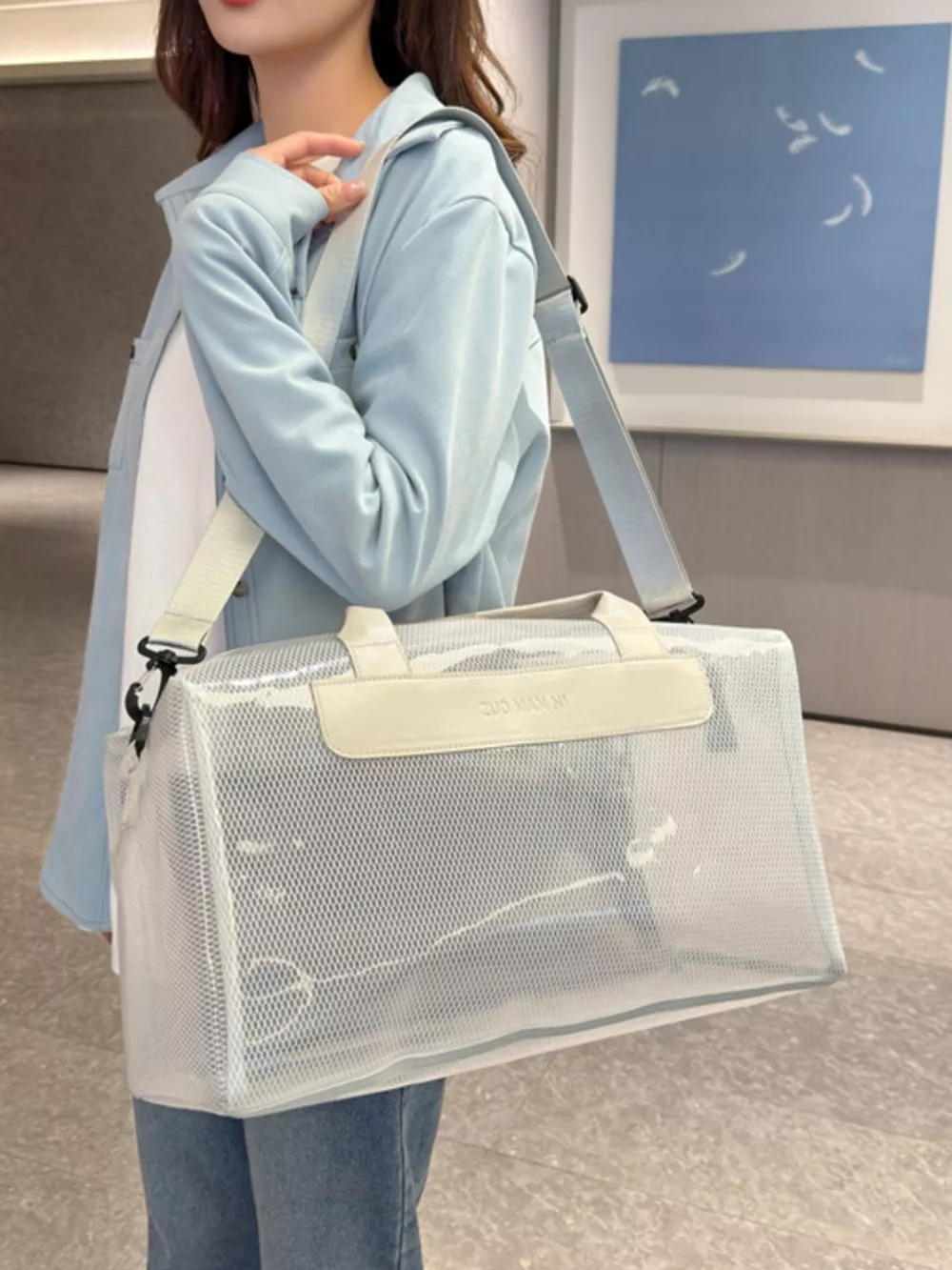 Transparent PVC Travel Bag, image 6