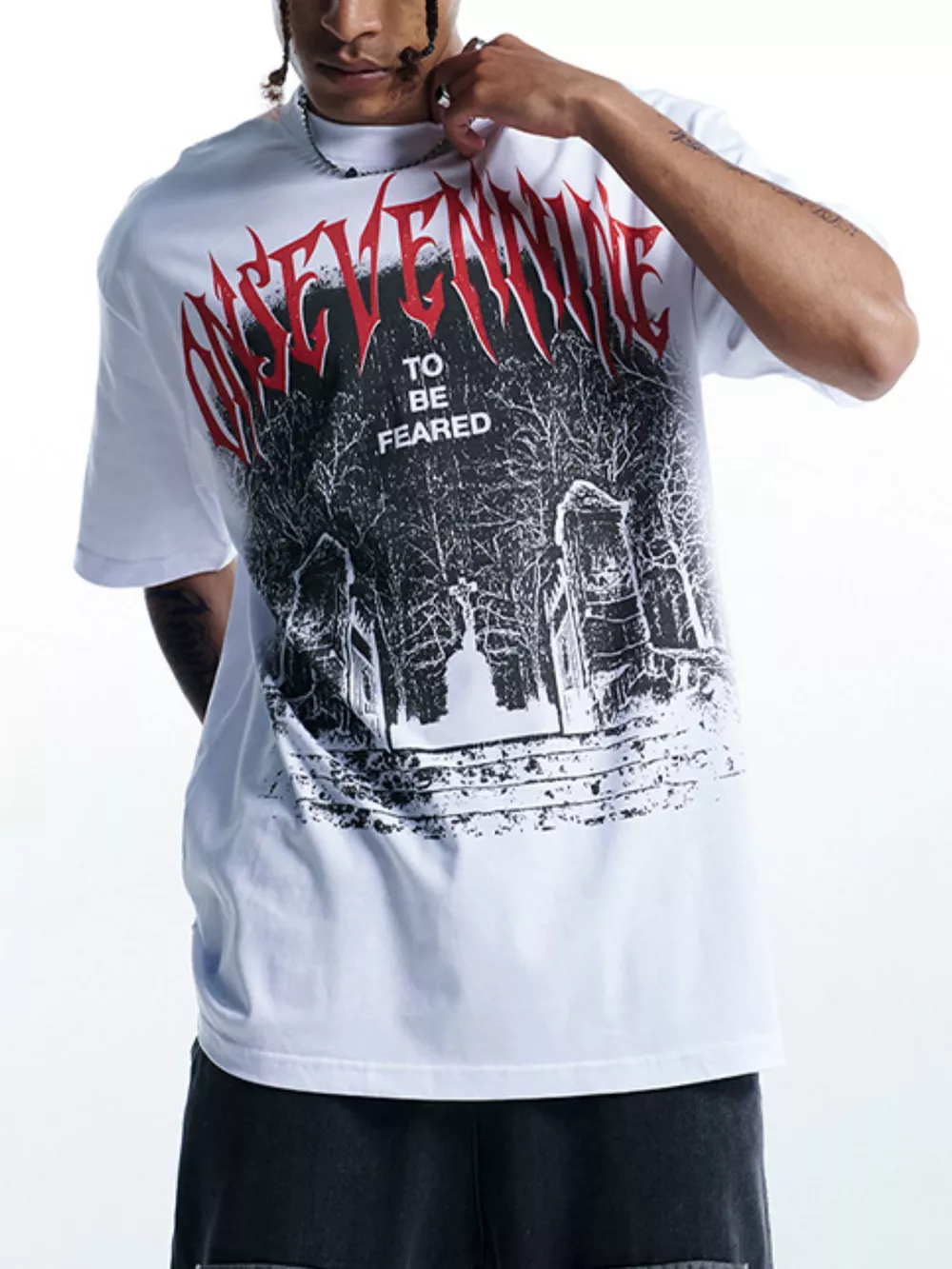 Men's Graphic Round Neck Short Sleeve T-Shirt, image 7