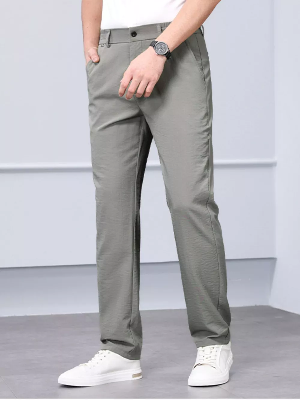 Men's Plus Size Classic Fit Dress Pants, image 5