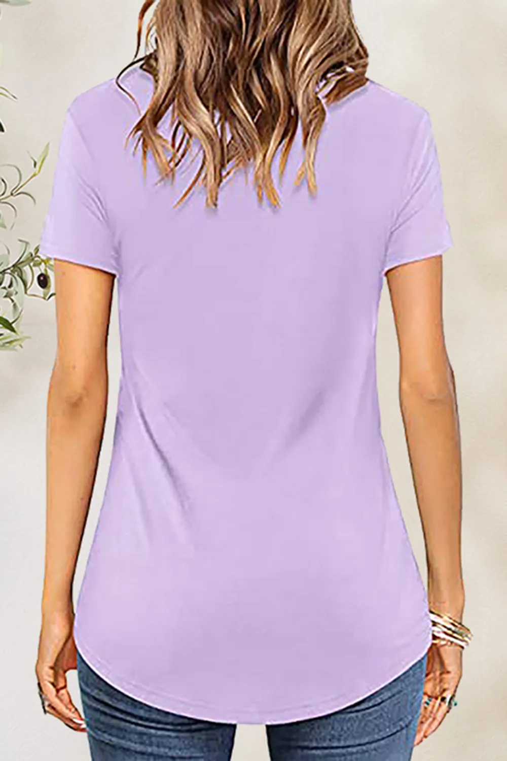 Crisscross Short Sleeve T-Shirt, image 14