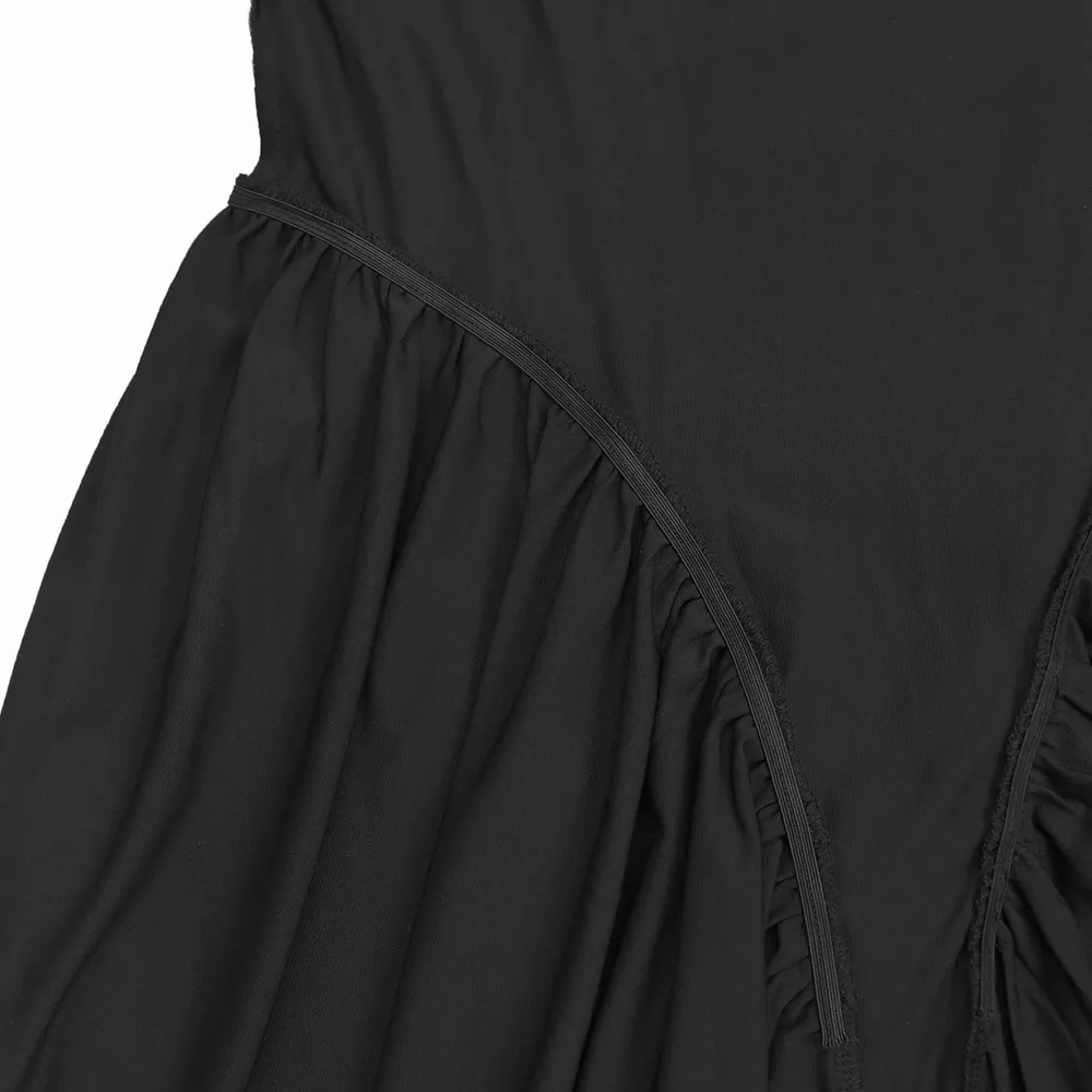 Ruched One-Shoulder Maxi Dress, image 8