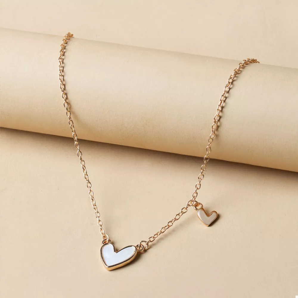 Alloy Heart Pendant Necklace, image 7