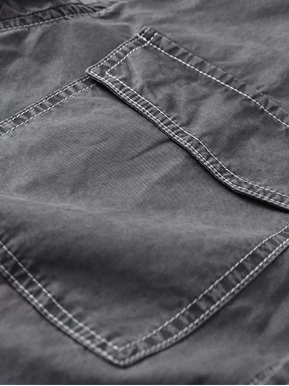 Men's Plus Size Button Up Short Sleeve Shirt, image 13