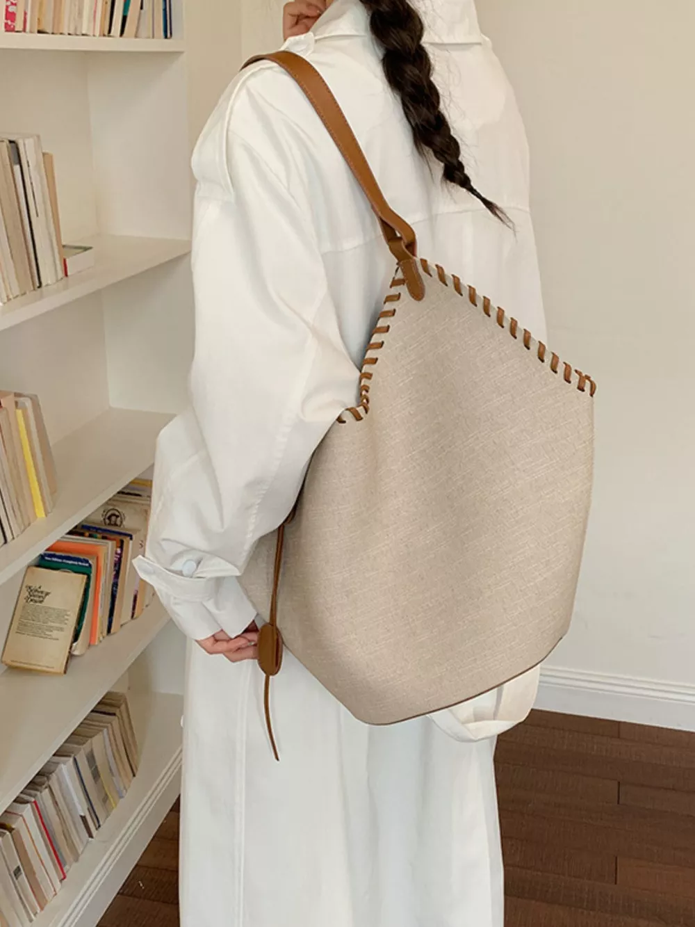 Casual Large Capacity Shoulder Bag, image 6