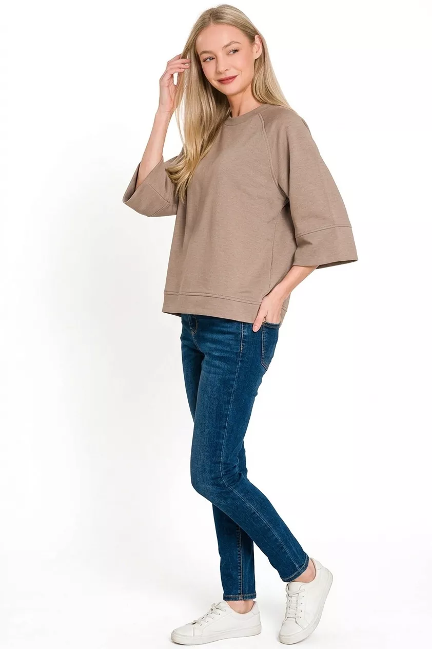 Scuba 3/4 Sleeve Pullover, image 3