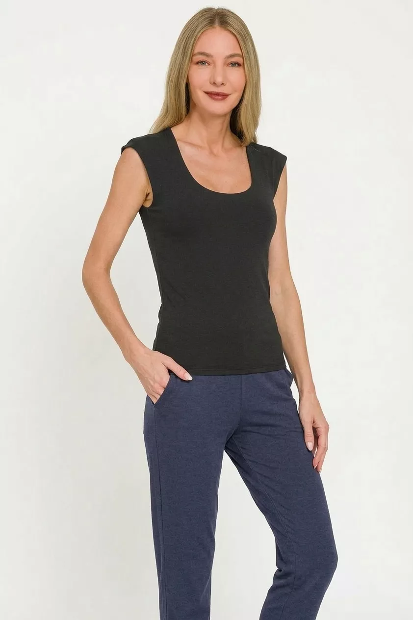 Double Layered Sleeveless Top, image 3