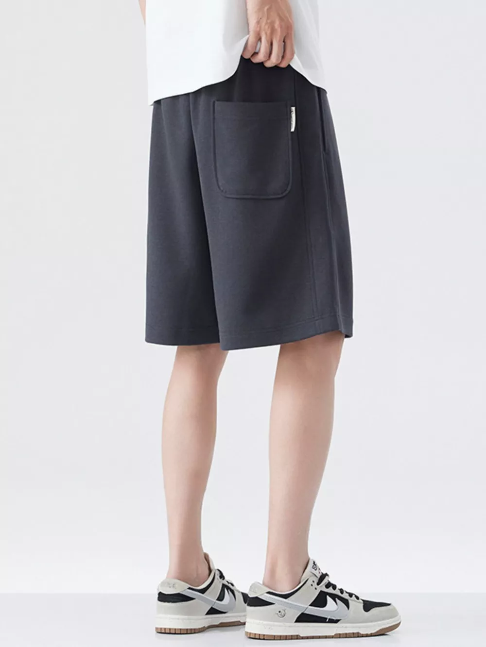 Men's Drawstring Loose Fit Shorts, image 6