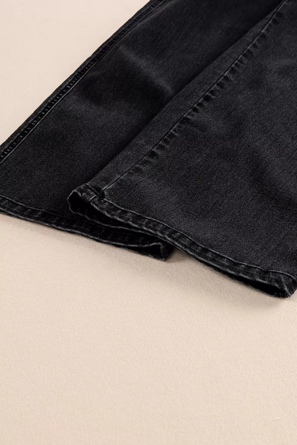 High-Waisted Button-Fly Wide-Leg Jeans, image 12