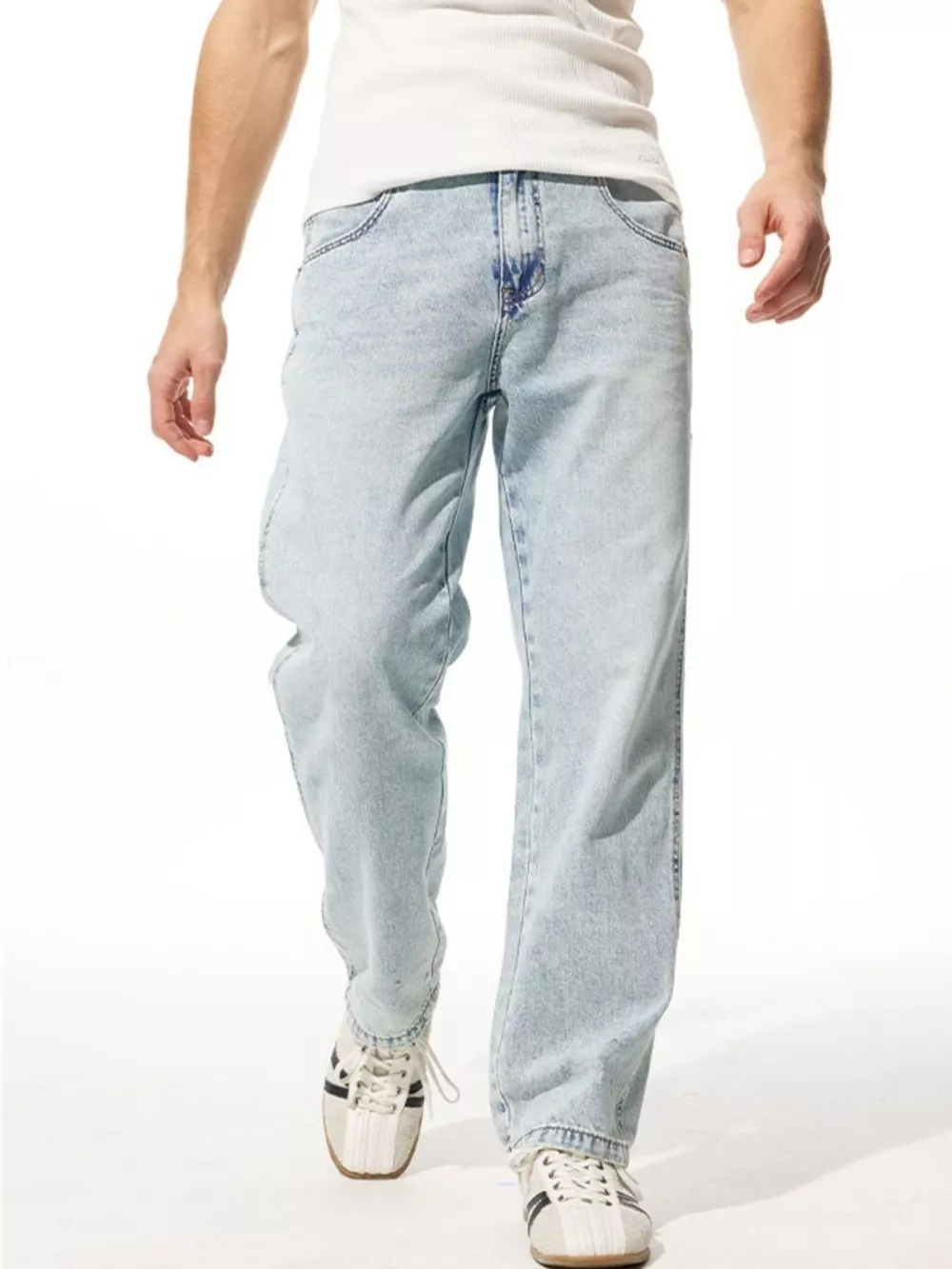 Men's Wide Leg Jeans