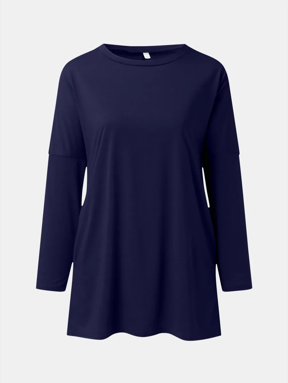 Full Size Round Neck Long Sleeve T-Shirt, image 12