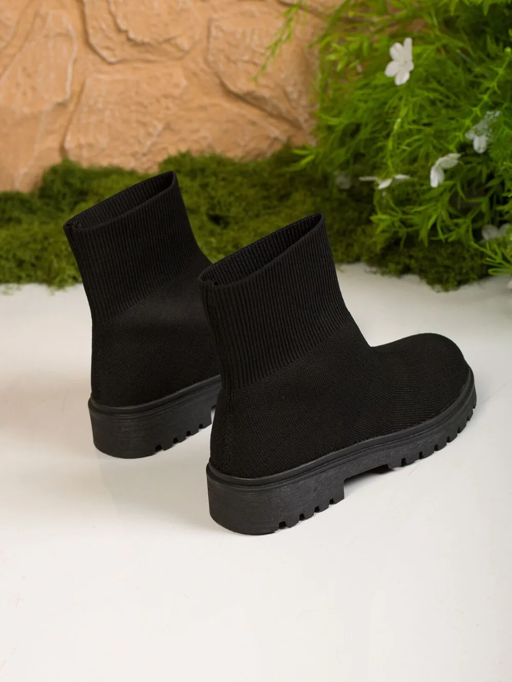 Knit Ankle Boots with Sock-Like Comfort, image 3