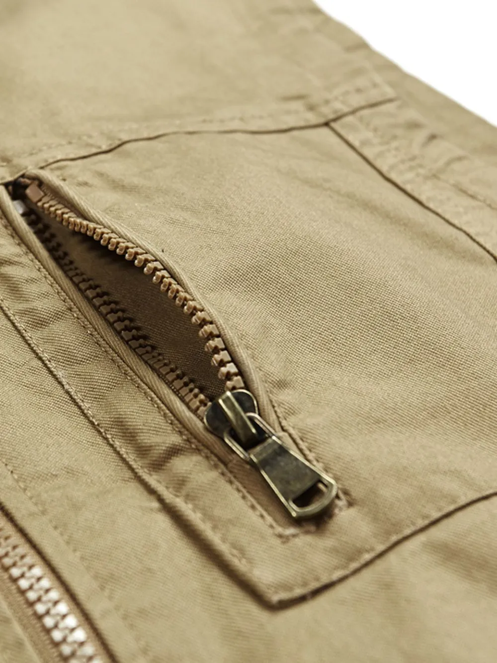 Men's Plus Size Zip Up Vest, image 6
