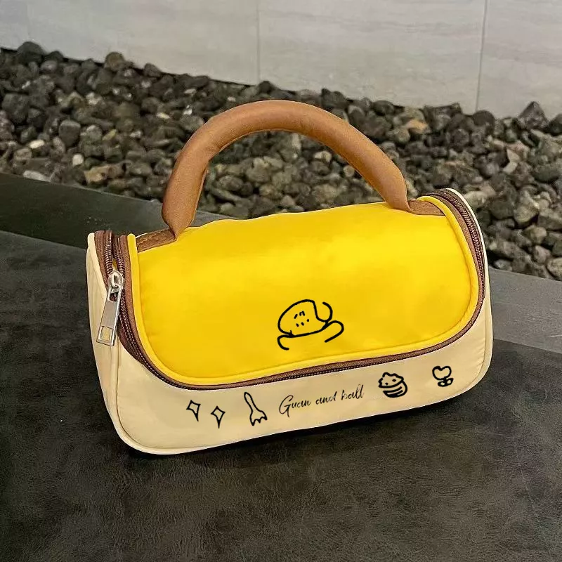 Cartoon Print Handle Cosmetic Bag, image 2