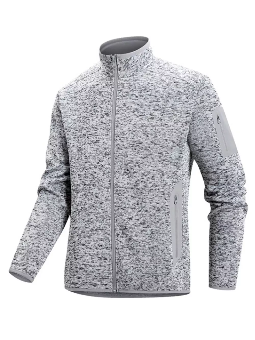 Men's Full Size Full-Zip Outdoor Jacket Plus Size, image 8