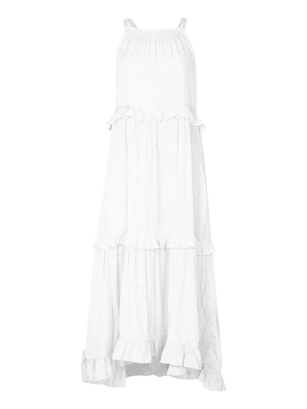 Ruffled Tiered Sleeveless Maxi Dress, image 22