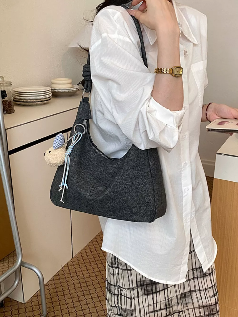 PU Leather Shoulder Bag, image 4