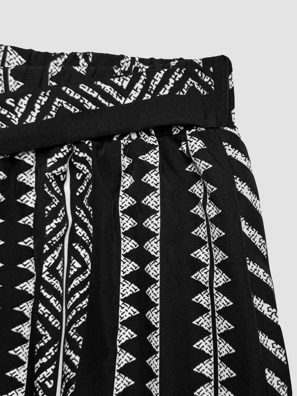 Boho Print Wide Leg Pants, image 9