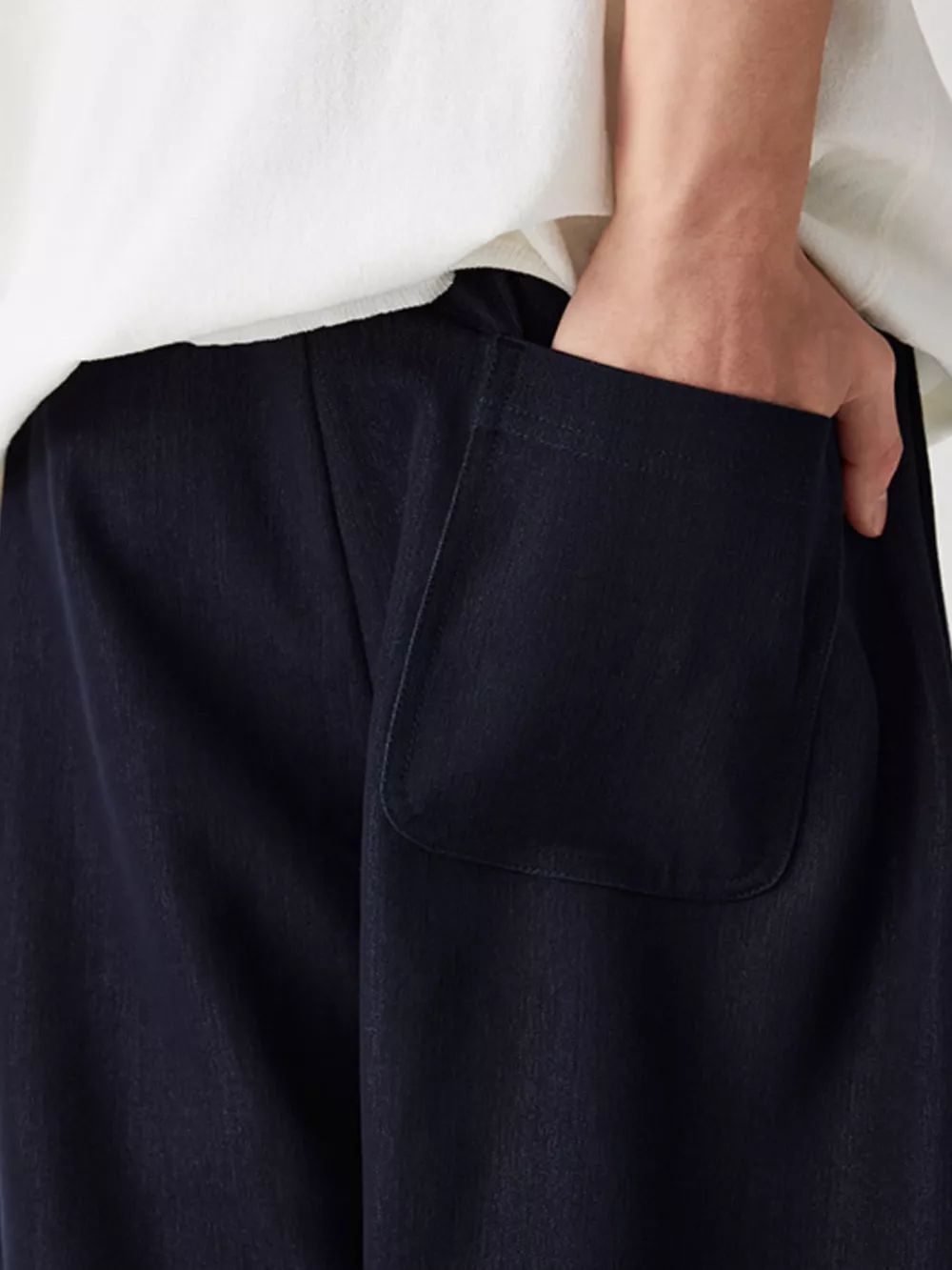Men's Wide Leg Casual Pants, image 5
