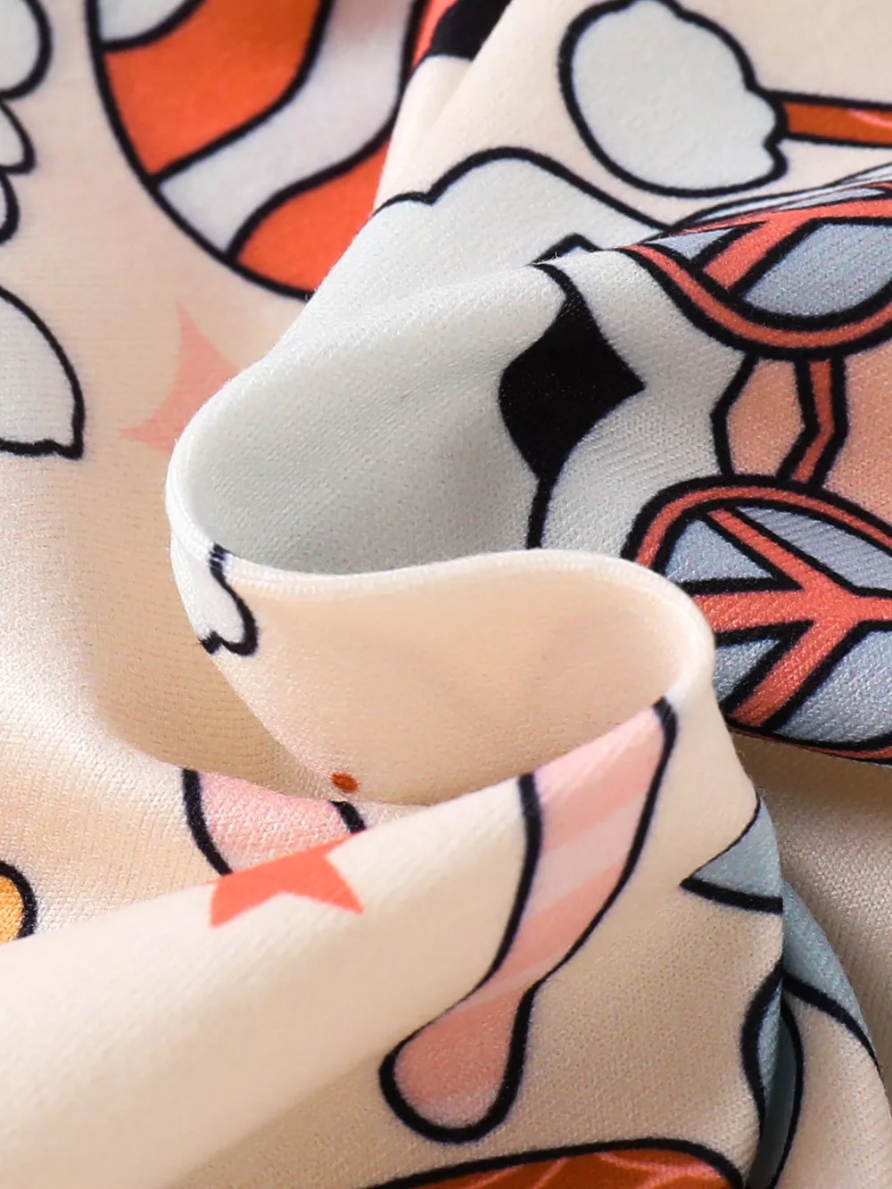 Children's Printed Long Sleeve One-Piece, image 4