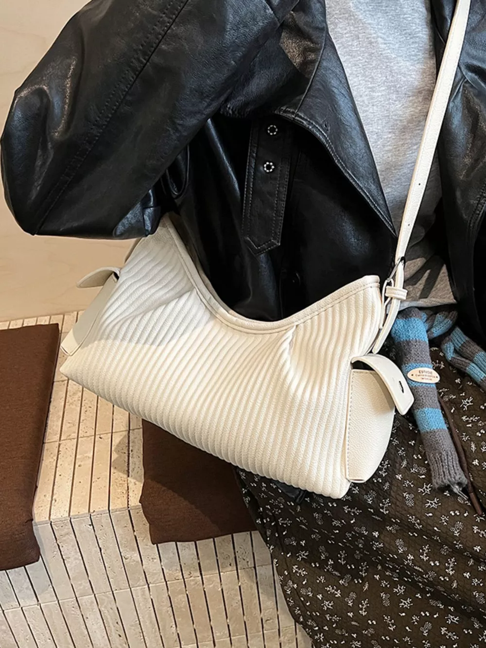 Adjustable Strap Crossbody Bag, image 5