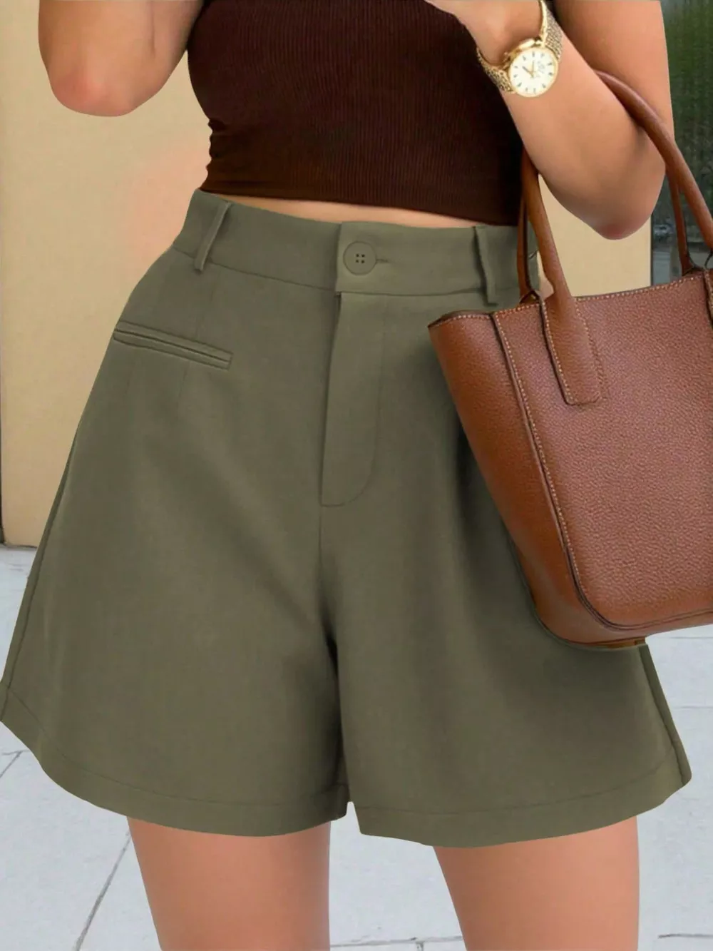 High-Waisted Shorts, image 18