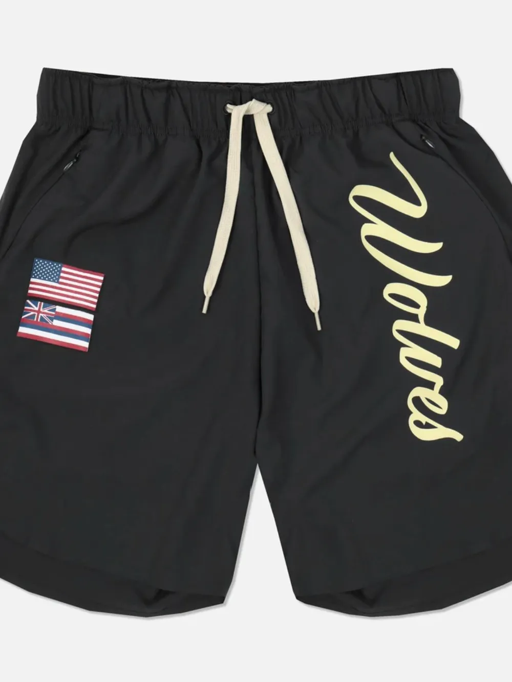 Men's Plus Size Drawstring US Flag Active Shorts, image 5