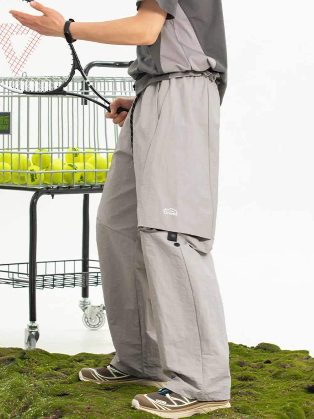 Men's Plus Size Drawstring Pants with Pockets, image 2