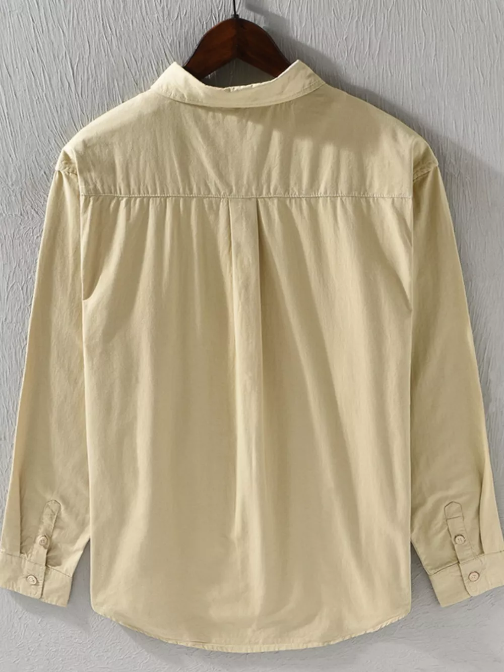 Men's Plus Size Casual Button Up Shirt, image 3