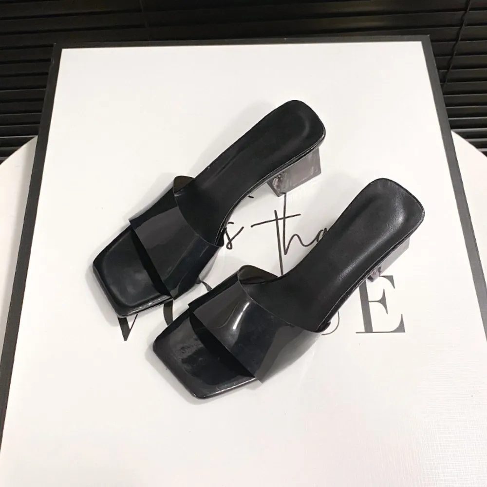 Open Toe Block Heel Sandals, image 3